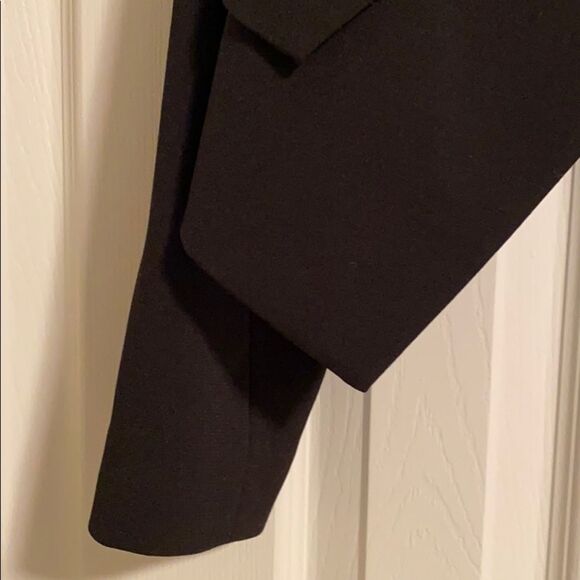 BCBGMAXAZRIA Black Lloyd Easy Layered Blazer - Size XXS - Picture 4 of 8